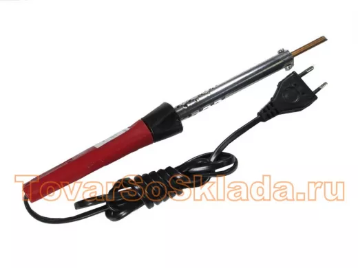 Паяльник 40Вт 220В "PLK-13640" пластиковая ручка ЭПСН со съемным жалом