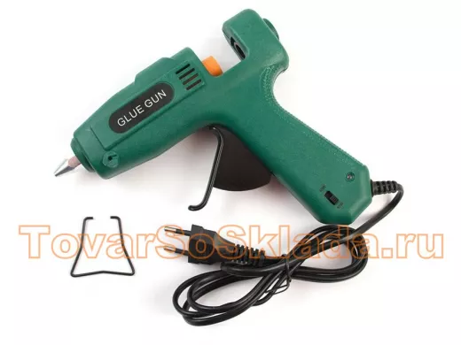 Пистолет клеевой с переключателем мощности. Мощность 60 - 100 Вт. Двойной блистер