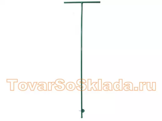 "PODPORA VRTAK 12M" ЗЕЛЁНЫЙ бур с клином, д.52мм, высота 1м, для заборов PODPORA-VYSOKY, OBROVSKA