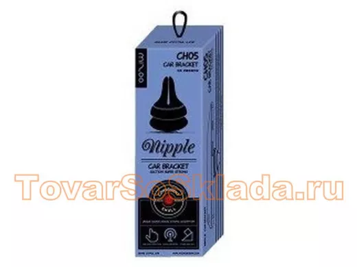 Автодержатель Mizoo CH05, в дефлектор, присоска, чёрный