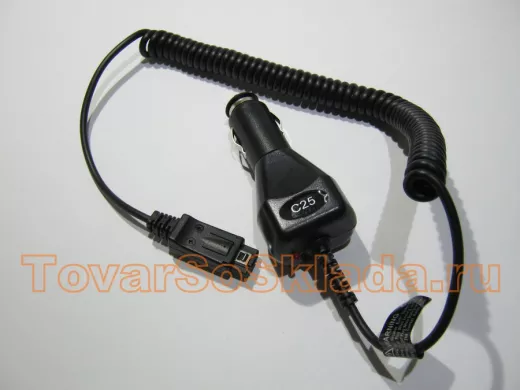 Зарядное устройство телефона (авто) Siemens C25