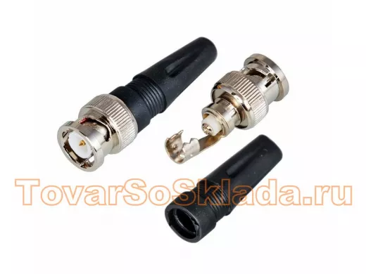 Гнездо BNC под винт с резиновым колпачком 02-001 (PROCONNECT) REXANT