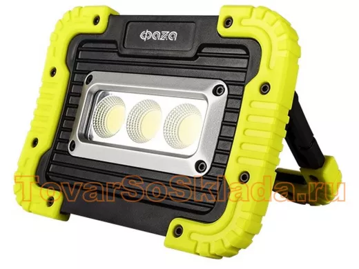 Фонарь кемпинговый ФАZA WL1-L6W-gn (черно-зелен) COB LED, 3 режима свечения, 4*AA